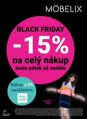 akční leták Möbelix 23.11.2020-6.12.2020