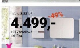 Zrcadlová skříňka
