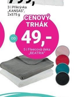 Fleecová deka „BEATRIX“