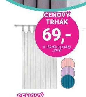 Závěs s poutky „SUSI“
