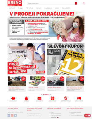 akční leták Breno koberce 25.11.2020-1.12.2020