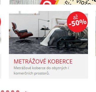 Metrážové koberce