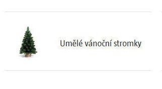 Umělé vánoční stromky