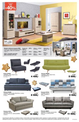 akční leták Sconto nábytek 27.11.2020-27.12.2020