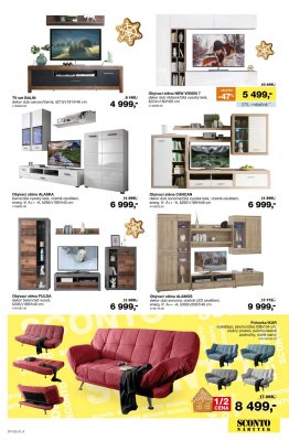 akční leták Sconto nábytek 27.11.2020-27.12.2020