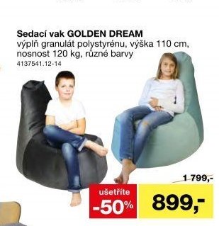Sedací vak GOLDEN DREAM