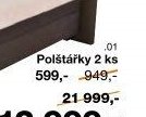 Polštářky 2 ks