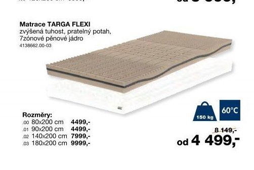 Matrace TARGA FLEXI