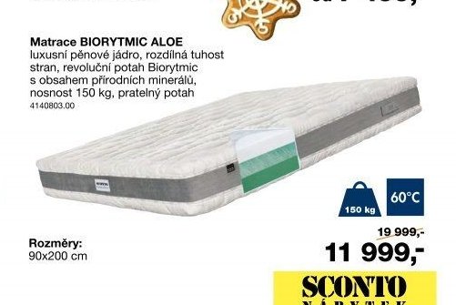 Matrace BIORYTMIC ALOE