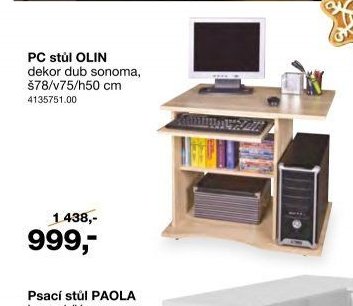 PC stůl OLIN