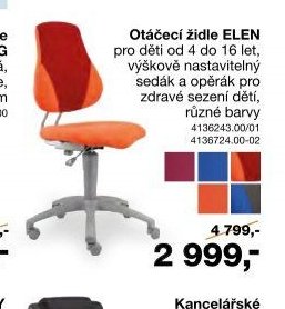 Otáčecí židle ELEN