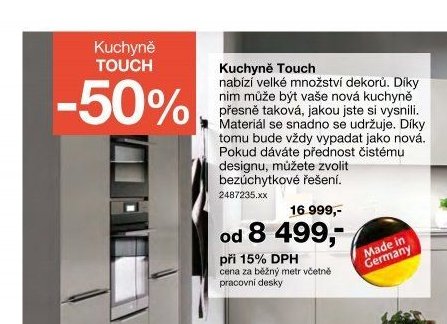Kuchyně Touch