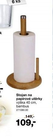 Stojan na papírové utěrky