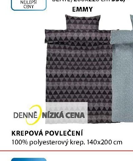 EMMY, KREPOVÁ POVLEČENÍ