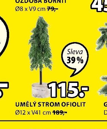 UMĚLÝ STROM OFIOLIT