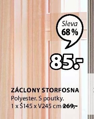 ZÁCLONY STORFOSNA