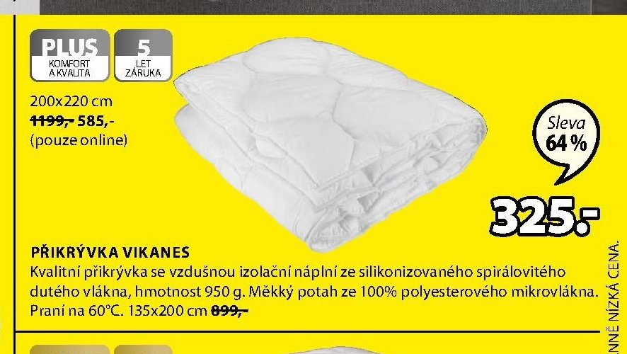 PŘIKRÝVKA VIKANES