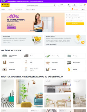 akční leták Sconto nábytek 1.12.2020-7.12.2020