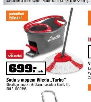 Sada s mopem Vileda „Turbo“