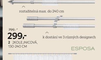 2: 2kolejnicová, 130-240 cm