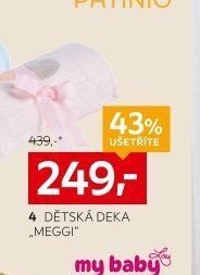 4: Dětská deka „Meggi“