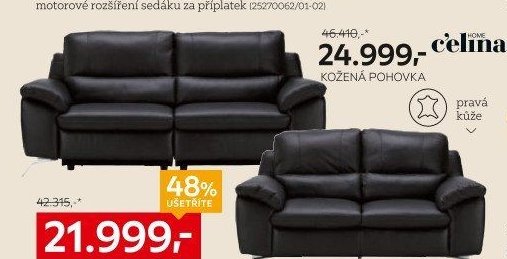 Kožená pohovka