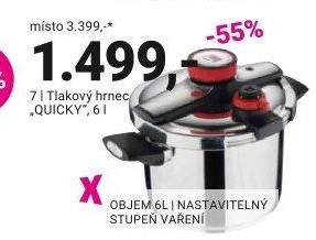 TLAKOVÝ HRNEC „QUICKY“