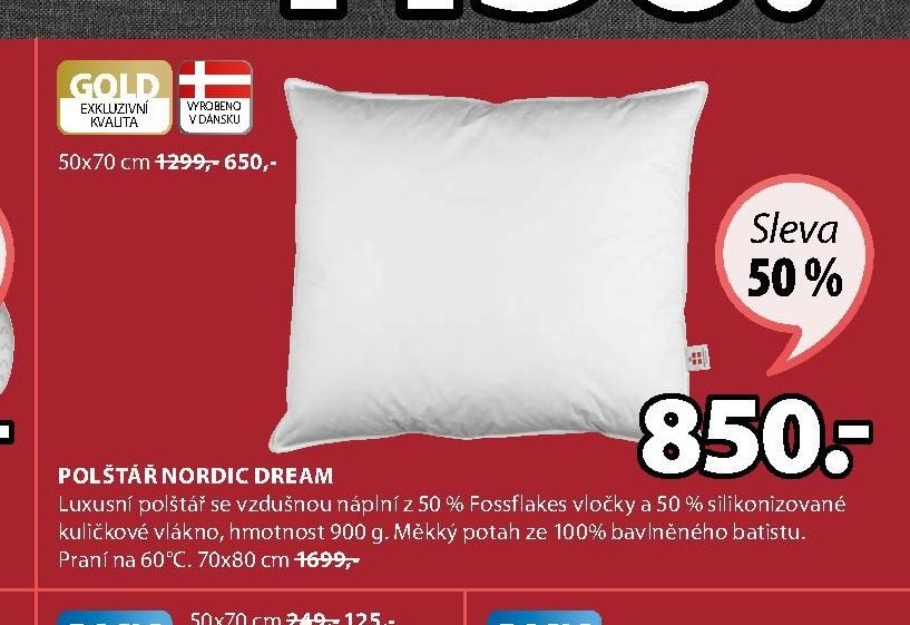 Polštář NORDIC DREAM