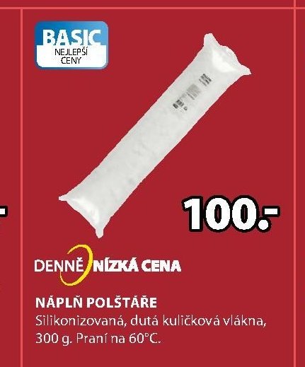 Náplň polštáře