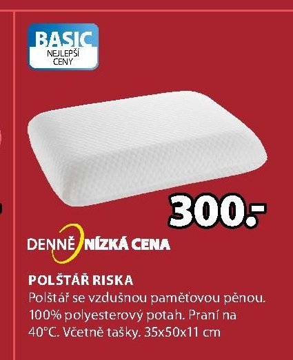 Polštář RISKA