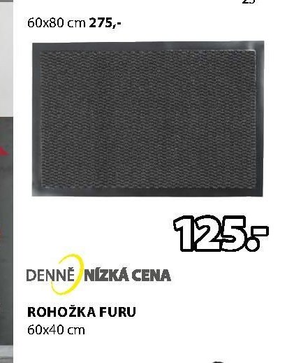 ROHOŽKA FURU 60x40 cm
