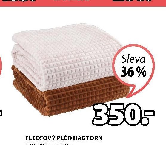 FLEECOVÝ PLÉD HAGTORN 140x200 cm