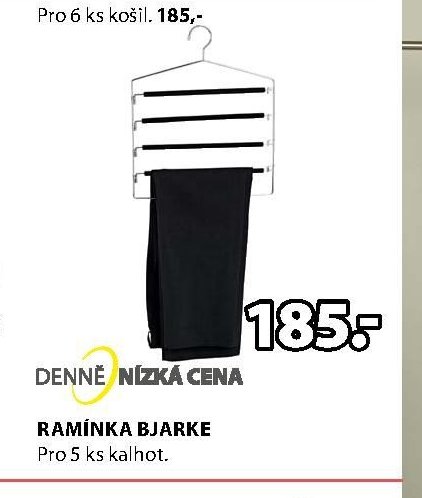 RAMÍNKA BJARKE Pro 5 ks kalhot.