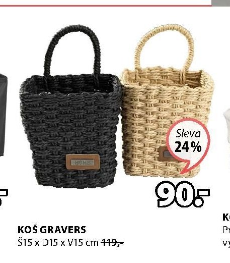 KOŠ GRAVERS Š15 x D15 x V15 cm