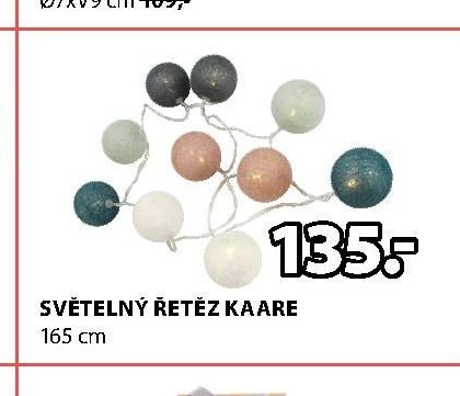 SVĚTELNÝ ŘETĚZ KAARE