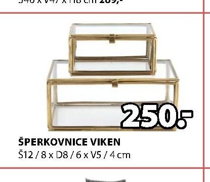 ŠPERKOVNICE VIKEN