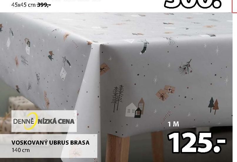 VOSKOVANÝ UBRUS BRASA