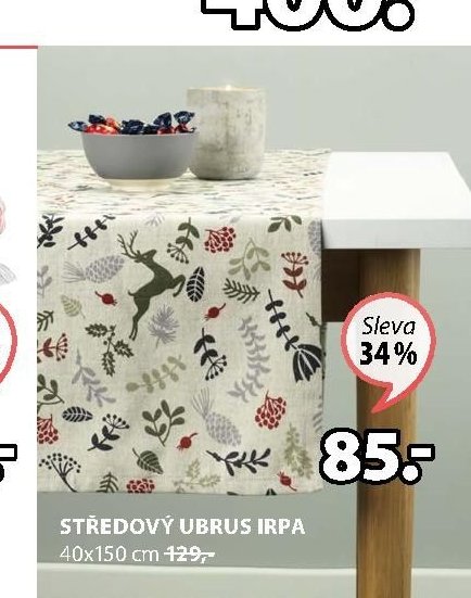 STŘEDOVÝ UBRUS IRPA