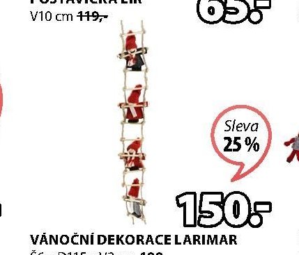 VÁNOČNÍ DEKORACE LARIMAR