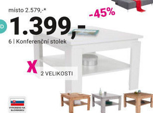 KONFERENČNÍ STOLEK „NIZZA“