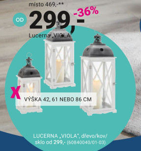 LUCERNA „VIOLA“