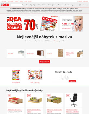 akční leták IDEA nábytek 8.12.2020-14.12.2020