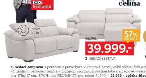 3 Sedací sestava