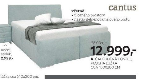 Čalouněná postel