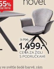 jídelní židle s područkami