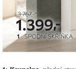 1 spodní skříňka