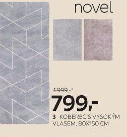 Koberec s vysokým vlasem