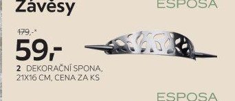 Dekorační spona
