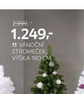 11 VÁNOČNÍ STROMEK, VÝŠKA 180 CM