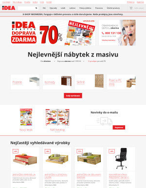 akční leták IDEA nábytek 15.12.2020-21.12.2020